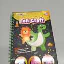 FUNNYB&G Foil Art Crafts for Kids Ages 4-8: Valentines Crafts for Kids 2026,Birthday Gift for Girls, Art and Crafts Supplies, Party Favors, Creative Toys for Girls Boys 4 5 6 7 8 9 Years Old (Dinosaur)