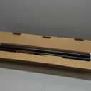 Double Curtain Rod 66 to 120 Inch, HOTOZON 1 Inch Heavy Duty Double Curtain Rods for Windows 54 to 116 Inches(4.5-9.6 ft), Telescoping Drapery Rod with Simple End Finials, Black
