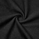 PATPAT Family Matching Outfits Mommy and Me Dresses Matching Set Long Sleeve Plaid Midi Dress and Casual Button Down Shirts (Black, XL)