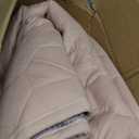 Comfy Cubs Round Kids Play Mat - Large 60 inches Soft Quilted Baby Floor Mat with Non-Slip Bottom - Plush Design for Toddlers' Playtime - Comfortable and Durable - Blush