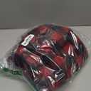 Amazon Essentials Men's Quarter-Zip Fleece Pullover Jacket, Insulated for Cold Weather (XX-Large, Black Red Buffalo Check)