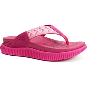KuaiLu Womens Fashion Orthotic Flip Flops Ladies Athletic Thick Cushion Recovery Thong Sandals Slip On Memory Foam Walking Sandles With Comfortable Plantar Fasciitis Arch Support