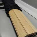 Tap Dance Floor for Any Surface - Bamboo Portable Dance Floor with Storage Bag,Large Floor Mat- Ideal for Home, Studio & Outdoor Tap Practice, 47.8"x38.5"