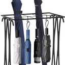 Umbrella Holder, Umbrella Stand Indoor Entryway, Umbrella Holder Outdoor, Umbrella Rack, Metal, Black