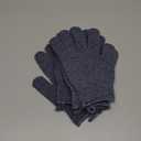 Yiclick Heavy Exfoliating Gloves 4Pcs, Exfoliating Mitts, Body Scrubber for Bath Shower Exfoliation, Body Scrub Exfoliator for Dead Skin Remover, Exfoliate Sponge Loofah Washcloth Men Women (Grey)