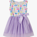 Girls Sleeveless Dress Toddler Bunny Tutu Sundress Casual Party Dresses 2T