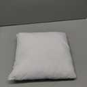 16 x 16 inches Pillow Inserts, Set of 6 Hypoallergenic Brushed Microfiber Liner Down Alternative Filled Square Cushion Throw Pillow