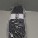 12 Pack Drawer Organizers, 116 Compartments Fabric Foldable Dresser Drawer Organizers for Clothing, Closet Organizers and Storage Bins for Clothes, Christmas Ornament Storage Boxes with Dividers (Black)