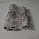 Modern Abstract 4x6 Living Room Washable Rug Non-Slip Soft Bedroom Area Rug Beige Grey Neutral Thin Print Faux Wool Floor Carpet Throw Rugs for Nursery Playroom Dining Room Indoor Office