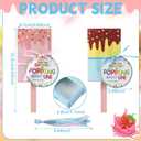 Eaasty 36 Pack 3D Ice Cream Gift Boxes Bulk Summer Vacation Party Gift Favors for Student Class Rewards Ice Cream Party Supplies
