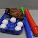 TOY Life Tball Set for Kids 3-5 5-8 Tball for Kids 5-8 Tee Toddler Baseball Tee Balls Set Bat Baseball Kid T Ball Stand for Kid 3-5 T Ball Bat Outdoor Outside Door Toys