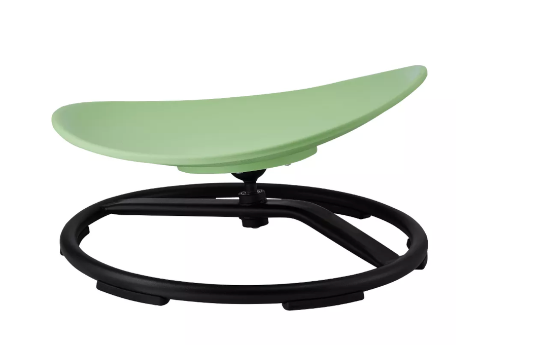 VEVOR Kids Swivel Chair, 220 LBS Capacity, Sensory Spinning Chair, Autistic Kids Sensory Toy Chair with Non-Slip Metal Base, Green