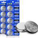 LiCB 10 Pack CR2450 Battery 3V Lithium CR 2450