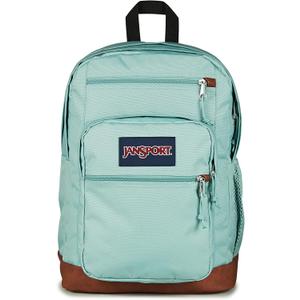 JanSport Cool Backpack with 15-inch Laptop Sleeve, Large Computer Bag Rucksack with 2 Compartments, Ergonomic Straps, Faded Sage, One Size