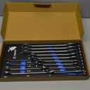Capri Tools Combination Wrench Set with The Mechanic's Tray,, 14-Piece