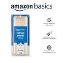 4 x Amazon Basics Double-Tipped Cotton Swabs for Personal Hygiene and Baby Care, Cotton, Versatile, Baby Safe, 500 Count