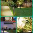 EDISHINE Low Voltage Landscape Lighting Kit, 3.2W LED Pathway Lights & 3.2W 240LM Spotlight, 12V Outdoor Path & Spot Lights with Connectors, Aluminum Waterproof for Walkway Yard Garden Path