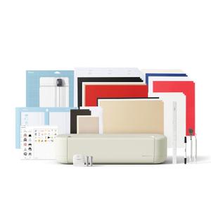 Cricut Explore® 5 Essential Bundle + Digital Content, Taupe