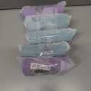 5 x Dog poop bag holder-2 in 1 Dog Waste Bag holder Comes with pet snack box for Leash Lightweight Pet Waste Bag DispenserEquipped with nylon rope and buckle (Excluding dog waste bag)(Green+Purple)