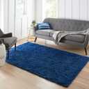 Ophanie Blue Rug, Boys 3x5 Rugs for Bedroom Royal Dark Blue Carpet Nursery Aesthetic, Kids Playroom Navy Area Rugs for Girls Teen Home Decor