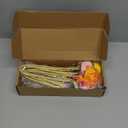 WILLBOND 12 Pieces Artificial Gerbera Daisies Flowers Fake Daisy Faux Flowers Bouquet 15 Inch for Wedding Bridal Bouquet Party Home Kitchen Decor (White,Pink,Yellow,Orange,Rose,Coral)