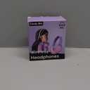 Candy Bila Active Noise Cancelling Headphones for Kids,60H Play Time,Bluetooth 6.0, Comfortable Fit, USB C Charging, Kids Bluetooth Headphones for iPad Tablet Airplane, Gradient Pink