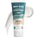 SPF 30 Reef Friendly Sport Mineral Sunscreen for Face & Body, Non-Nano Zinc Oxide, Natural Organic Non Toxic Mineral Based Coral Reef Safe Sunscreen, Travel Size, Biodegradable 2.5 Fl Oz