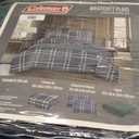 King Comforter，Cotton King Size Quilt，Teal Black Beige Bedding Set，Plaid Striped Bedspread，Lightweight Reversible Coverlet All Season