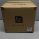 Bzyoo 12-Piece Ceramic Dinnerware Set: La La Mandala Blue Dish Set Design for Every Occasion - Microwave & Dishwasher Safe Stackable Plates Bowls