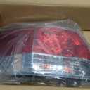 Brake Tail Light for Honda Accord Sedan 2008-2012, HO2800172 Rear Taillight Assembly Replaces for 33550-TA0-A01, Tail Lamp with Bulb, Driver Left Side LH