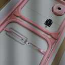 CloudTrip Laptop Desk for Bed or Couch, Lap Desk, Woking in Bed Desk, Home Office Desks, Breakfast Tray, Desk with Cup Holder, Watching Movies in Bed, Laptop Stand for Bed, Fordable Legs Desk (Pink)