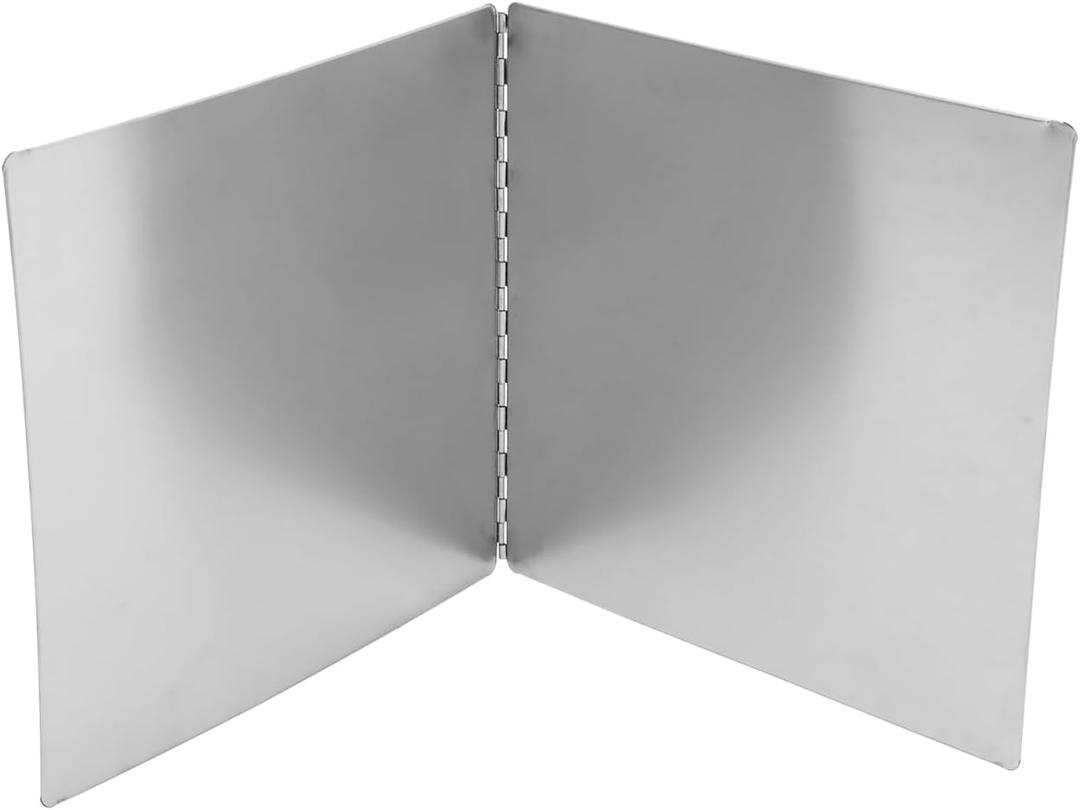 ABOOFAN Kitchen Splatter Guard Foldable Stainless Steel Silver