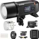 Godox AD600 Pro II AD600Pro II Outdoor Flash Strobe, Portable 600Ws 2.4G TTL 1/8000 HSS Monolight, 0.01-0.9s Recycle, 40W LED Modeling Lamp, GODOX AD600ProII AD600 Pro II with Battery & Bowens Mount