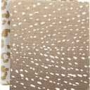 Mud Pie Leopard Towel Set, Fawn, 26" x 16.5"