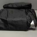 D&ONEHOS 10x10 Canopy Replacement Top, Waterproof Sunshade Canopy Tent Top Roof Cover for Outdoor Garden Patio Pavilion Sunshade with Silver Coated (Top Only,118.5x118.5,Black) (10x10-301*301cm)