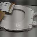 KOHLER 20110-0 Brevia, Slow Close Toilet Seat, Elongated Toilet Seat, Grip-Tight Bumpers Quick-Attach Hardware, White