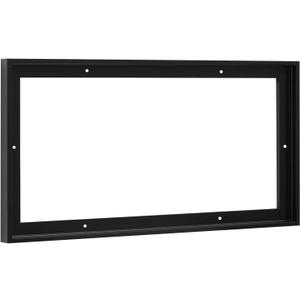 Pixy Canvas Floater Frame 12x24 for 3/4 (0.75) inch Deep Canvas Paintings/Canvas Prints/Wood Canvas Panels/Wall Art/Wall Decor/Home Decor/Artwork (Black, 12 x 24 inch, Landscape)