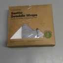 3-Pack Organic Baby Swaddle Sleep Sacks - Swaddles for Newborns, Infant 0-3 Months, Baby Girls, Boys, Soft & Snug Newborn Sleep Sack, Nursery Swaddling Blankets (Cloud, OS)