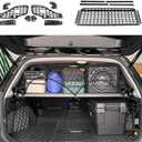 for Subaru Forester 2019-2024 Car Rear Trunk Molle Storage Panel Organizer Car Accessories Gathering Zone