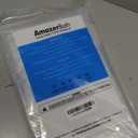 AmazerBath Shower Curtain Liner, 40x72 Clear Shower Curtain Liner, Waterproof Plastic Shower Liner, Cute Lightweight PEVA Shower Curtain for Bathroom with 3 Magnets and 12 Rustproof Metal Grommets