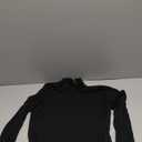 Women's Lightweight Soft Long Sleeve Solid Mock Neck Sweater Turtleneck, size L