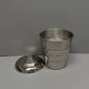 American Metalcraft WB9 Hammered Stainless Steel Champagne Service Bucket, Silver, 5-Quart