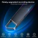72GB Voice Activated Recorder with Playback - Recording Device with 2000H Long Duration Vioce Recorder for Lectures & Meetings - HD Audio Recorder Supporting MP3/WAV Formats