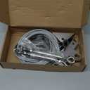 New Toy Hauler Patio Kit,109'' Toy Hauler Patio Enclosure Door Conversion Cable Kit,RV/Trailer Garage Door Accessories with Upgrade Thicker Stainless Steel Cable