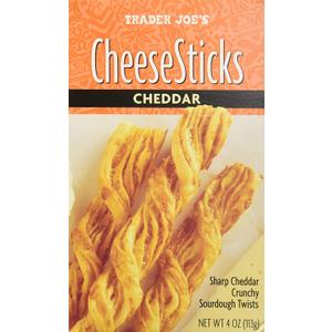 Trader Joe's Sharp Cheddar Sourdough Cheese Sticks, 4 Pack, EXP 20/NOV/2025