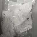 ObboMed MT-3311G "New Larger Leg Circumference" Snap-On Reusable Washable Waterproof Incontinent Underpants, Cover-up Diaper for Patients, Elders, Adult Men and Women – White (M: 28 – 34 inches)