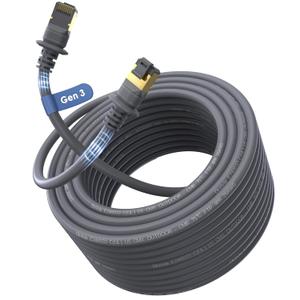 Starlink Gen 3 150 FT Ethernet Cable - 26AWG, 2000Mbps, Rectangular, Outdoor/Indoor Starlink Gen 3 150 FT Ethernet Cable - 26AWG, 2000Mbps, Rectangular, Outdoor/Indoor