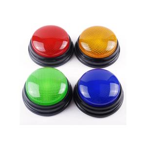 BEAN LIEVE 4-Pack Game Buzzers - Family feud Buzzer with Lights and Sounds, Answer Buzzers for Classroom, Quizzes Party, Buzzer for Game Show for Kids, Adults and Teacher Supplies