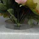 Nearly Natural Mini Artificial Peony Floral Arrangement, Faux Flowers for Table Shelf Decor, Assorted Colors