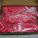 118x28 Inch Extra Large Wedding Bow Giant Wall Satin Bow Decoration with Long Streamers Huge Oversized Topper Decor for Room Backdrop Tree Topper Holiday Party Door(Hot Pink, Satin)